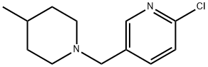 2-chloro-5-[(4-methylpiperidin-1-yl)methyl]pyridine
