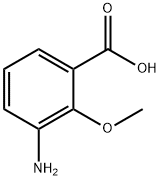 3-Amino-2-methoxybenzoic  acid Structural