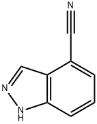 1H-indazole-4-carbonitrile Structural