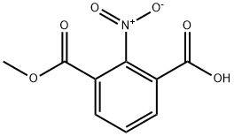 2-NITRO-ISOPHTHALIC ACID MONOMETHYL ESTER Structural