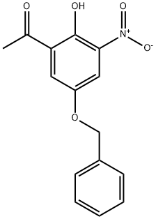 1-(5-(benzyloxy)-2-hydroxy-3-nitrophenyl)ethanone Structural