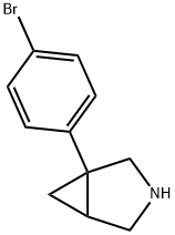 1-(4-Bromo-phenyl)-3-azabicyclo[3.1.0]hexane Structural