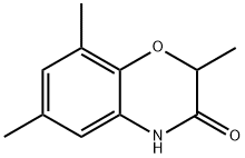 2,6,8-TRIMETHYL-2H-BENZO[B][1,4]OXAZIN-3(4H)-ONE Structural