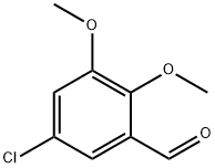 5-CHLORO-2 3-DIMETHOXYBENZALDEHYDE Structural