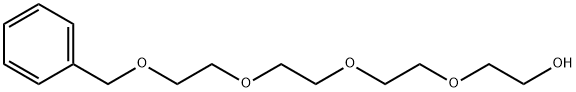 2-[2-[2-[2-(BENZYLOXY)ETHOXY]ETHOXY]ETHOXY]ETHANOL Structural