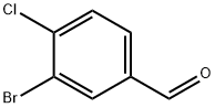 3-BROMO-4-CHLORO-BENZALDEHYDE Structural