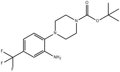 4-(2-Amino-4-trifluoromethyl-phenyl)-piperazine-1-carboxylic acid tert-butyl ester