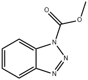 METHYL 1H-BENZOTRIAZOLE-1-CARBOXYLATE Structural