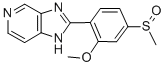 2-(2-methoxy-4-(methylsulfinyl)phenyl)-1H-imidazo(4,5-c)pyridine