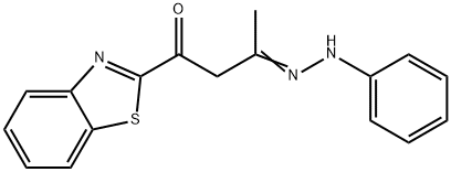 1-(2-Benzothiazolyl)-1,3-butanedione 3-(phenylhydrazone)