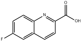 6-fluoroquinoline-2-carboxylic acid Structural