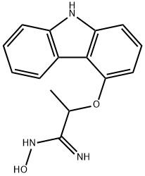 2-(9H-Carbazol-4-yloxy)-N-hydroxypropanimidamide