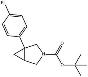 tert-butyl 1-(4-bromophenyl)-3-azabicyclo[3.1.0]hexane-3-carboxylate