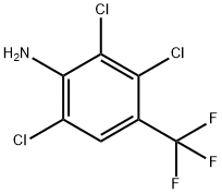 2,3,6-TRICHLORO-4-TRIFLUOROMETHYL-PHENYLAMINE Structural