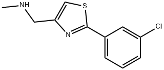 2-(3-Chlorophenyl)-4-[(Methylamino)Methyl]-1,3-Thiazole