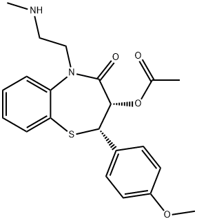 DESMETHYL DILTIAZEM HCL Structural