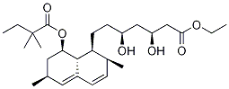 SiMvastatin Hydroxy Acid Ethyl Ester Structural