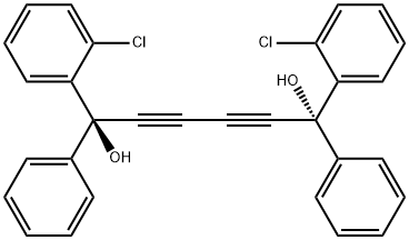 (+)-1,6-BIS(2-CHLOROPHENYL)-1,6-DIPHENYL-2,4-HEXADIYNE-1,6-DIOL