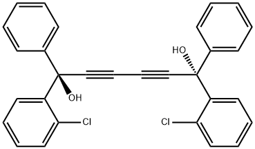 (-)-1,6-BIS(2-CHLOROPHENYL)-1,6-DIPHENYL-2,4-HEXADIYNE-1,6-DIOL