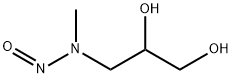 N-nitrosomethyl-2,3-dihydroxypropylamine Structural