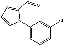 1-(3-CHLOROPHENYL)-1H-PYRROLE-2-CARBALDEHYDE Structural