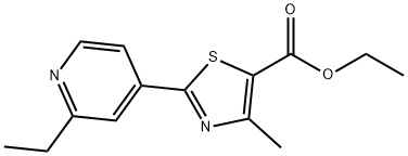 2-(2-ETHYL-PYRIDIN-4-YL)-4-METHYL-THIAZOLE-5-CARBOXYLIC ACID ETHYL ESTER