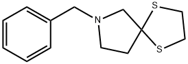 7-BENZYL-1,4-DITHIA-7-AZA-SPIRO[4.4]NONANE Structural