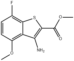 7-Fluoro-4-methoxy-benzo[b]-thiophene-2-carboxylic acid, methyl ester