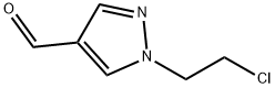 1-(2-CHLOROETHYL)-1H-PYRAZOLE-4-CARBALDEHYDE Structural