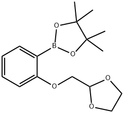 2-[2-([1,3]DIOXOLAN-2-YLMETHOXY)-PHENYL]-4,4,5,5-TETRAMETHYL-[1,3,2]DIOXABOROLANE