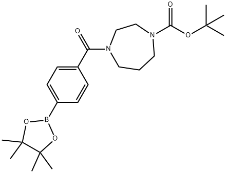 4-[4-(4,4,5,5-TETRAMETHYL-[1,3,2]DIOXABOROLAN-2-YL)-BENZOYL]-[1,4]DIAZEPANE-1-CARBOXYLIC ACID TERT-BUTYL ESTER