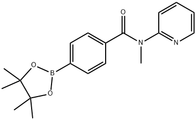 N-METHYL-N-PYRIDIN-2-YL-4-(4,4,5,5-TETRAMETHYL-[1,3,2]DIOXABOROLAN-2-YL)-BENZAMIDE