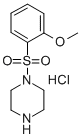 4-(2-METHOXY-BENZENESULFONYL)-PIPERAZINE HYDROCHLORIDE