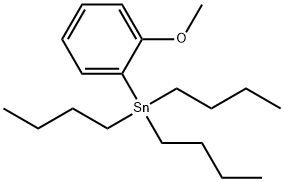 Tributyl(2-methoxyphenyl)stannane Structural