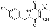 (S)-TERT-BUTYL 1-(HYDROXYAMINO)-3-(4-BROMOPHENYL)-1-OXOPROPAN-2-YLCARBAMATE