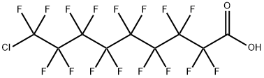 9-CHLOROHEXADECAFLUORONONANOIC ACID Structural