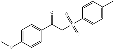 1-(4-METHOXYPHENYL)-2-[(4-METHYLPHENYL)SULFONYL]-1-ETHANONE Structural