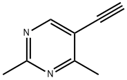 Pyrimidine, 5-ethynyl-2,4-dimethyl- (9CI) Structural