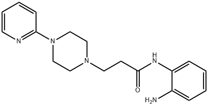 1-Piperazinepropanamide, N-(2-aminophenyl)-4-(2-pyridinyl)-