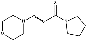 Pyrrolidine,  1-[3-(4-morpholinyl)-1-thioxo-2-propenyl]-  (9CI) Structural
