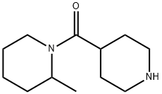 2-methyl-1-(piperidin-4-ylcarbonyl)piperidine Structural