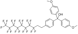 1,1-Di-(4-methoxyphenyl)-1-[4-(1H,1H,2H,2H-perfluorodecyl)phenyl]methanol