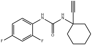 N-(2,4-difluorophenyl)-N'-(1-ethynylcyclohexyl)urea