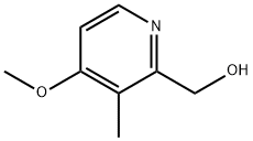 4-Methoxy-3-Methyl-2-Pyridinemethanol Structural