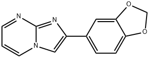 2-BENZO[1,3]DIOXOL-5-YL-IMIDAZO[1,2-A]PYRIMIDINE