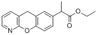 ALFA-METHYL-5H-[1] BENZOPYRANO [2,3-B] PYRIDINE-7-ACETIC ACID ETHYL ESTER Structural