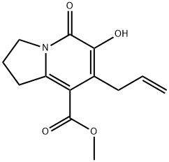 METHYL 7-ALLYL-6-HYDROXY-5-OXO-1,2,3,5-TETRAHYDROINDOLIZINE-8-CARBOXYATE