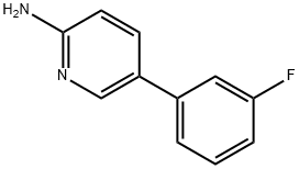 5-(3-FLUOROPHENYL)-2-PYRIDINAMINE Structural