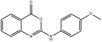 2-[(4-METHOXYPHENYL)AMINO]-4H-3,1-BENZOXAZIN-4-ONE