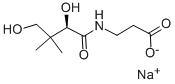 Sodium D-pantothenate  Structural